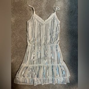 VICI Ruffled Sequence Dress